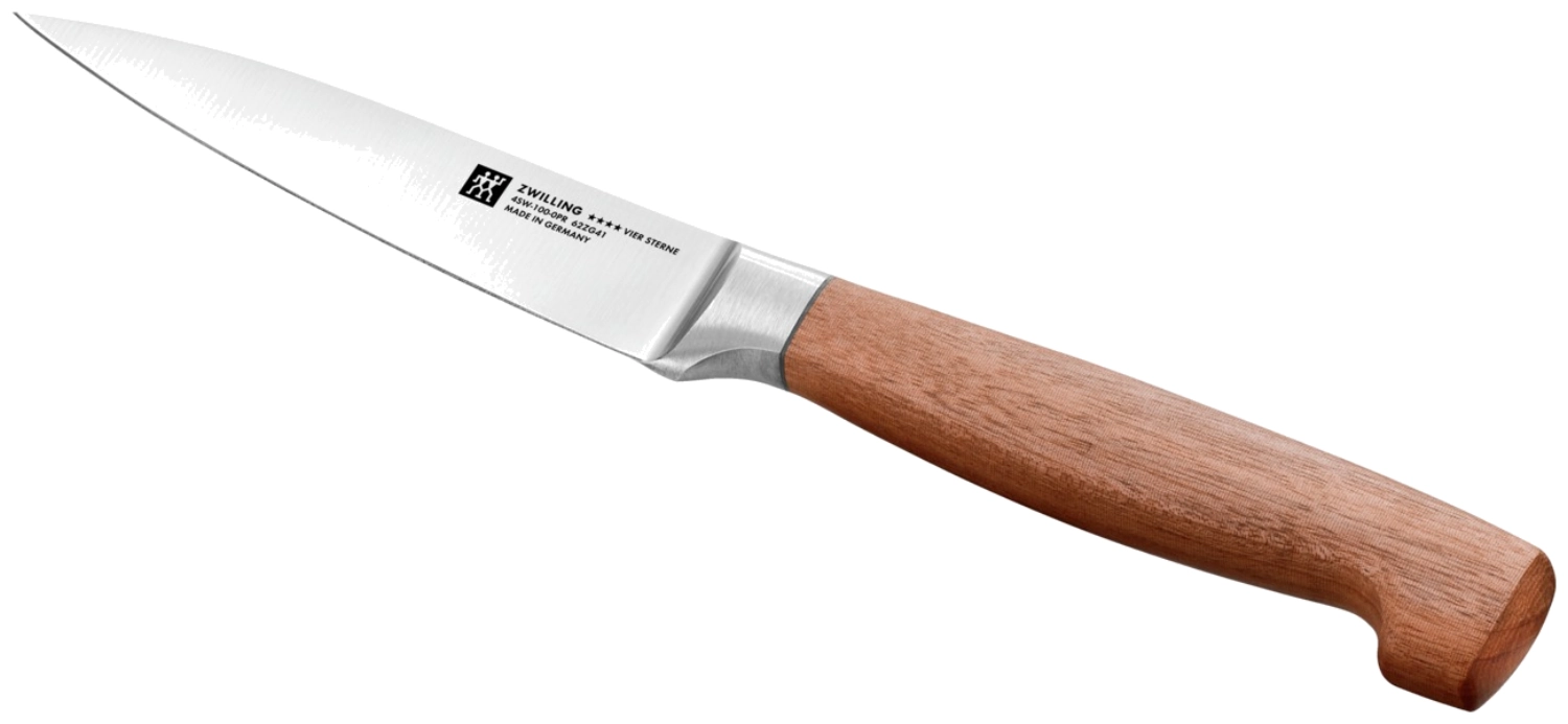 Vier Sterne Wood couteau d’office