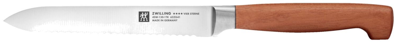 Vier Sterne Wood couteau universel