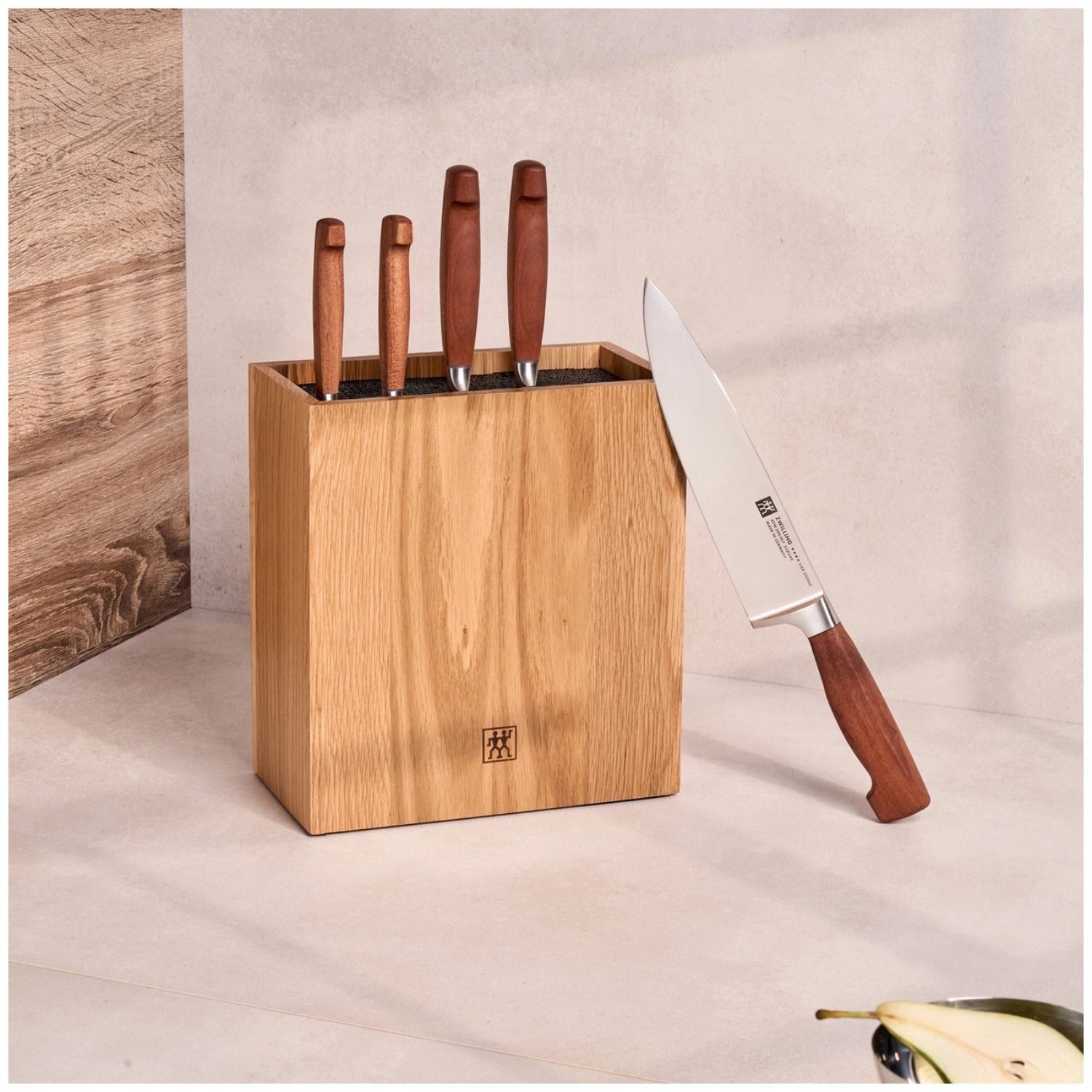 Vier Sterne Wood couteau universel