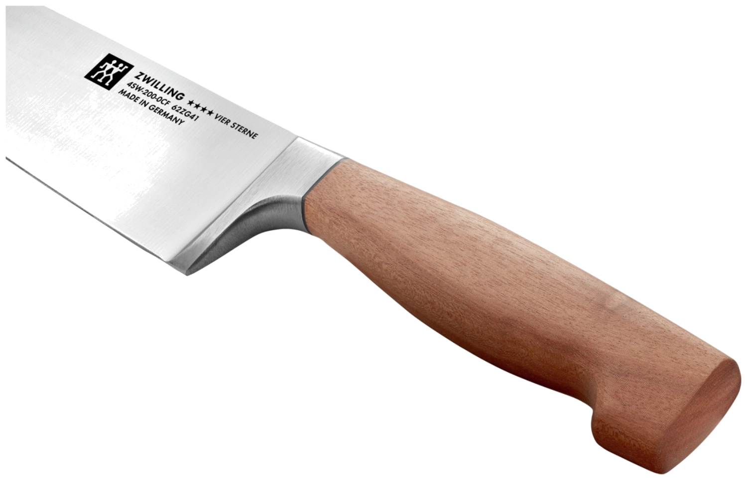 Vier Sterne Wood couteau de chef