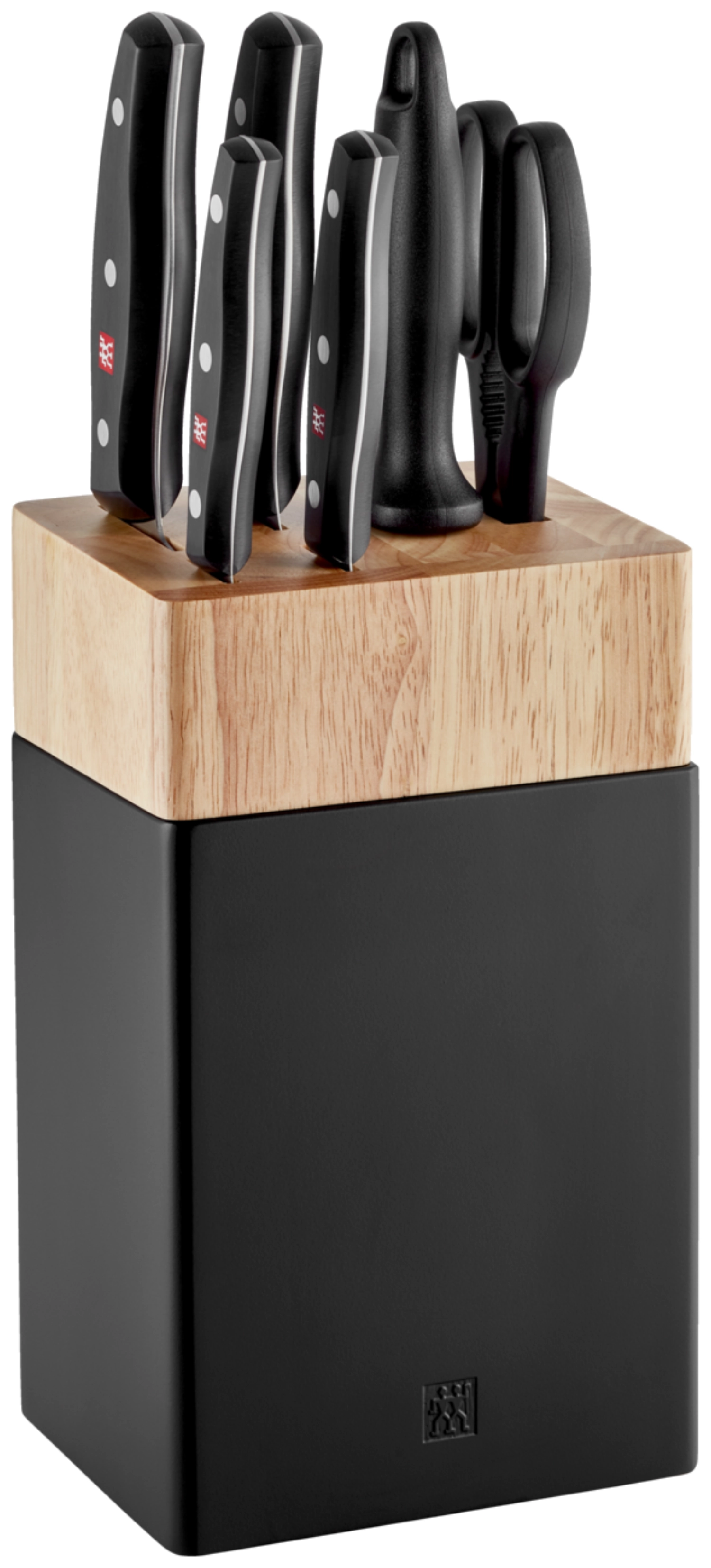 Bloc Signature 7 pcs bouleau avec fusil