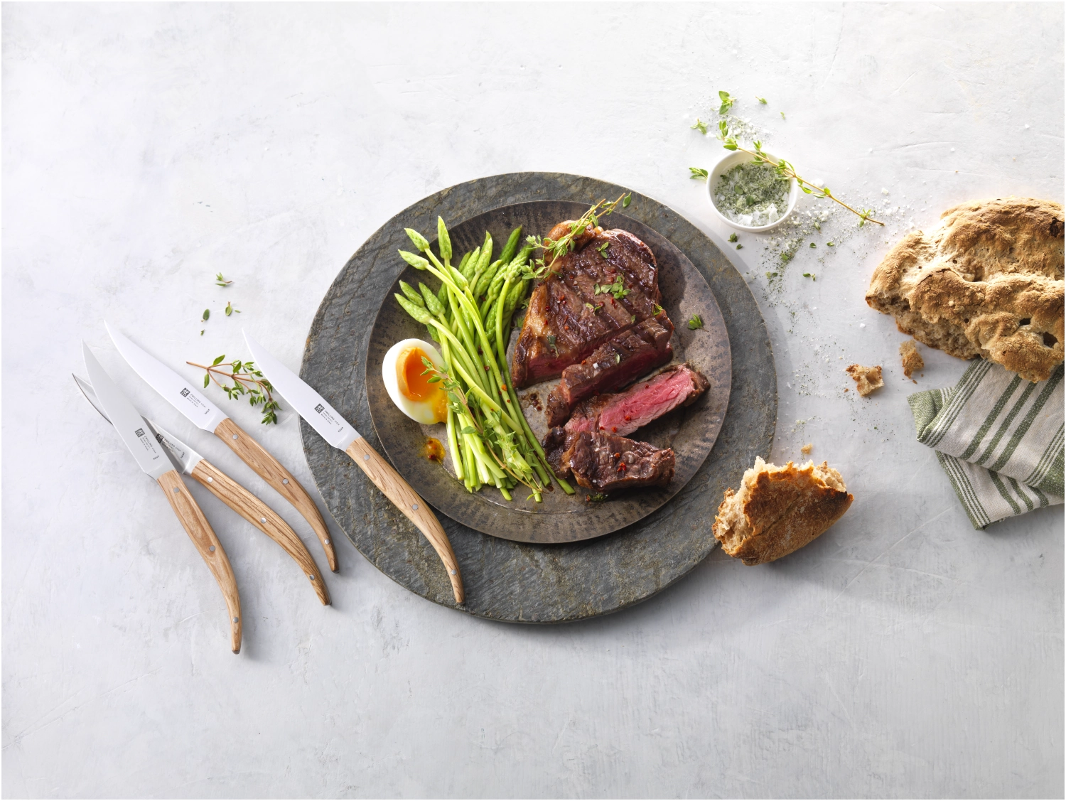 4er Set Steakmesser
