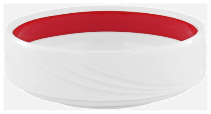 Donna Senior Schale Dekor rot
