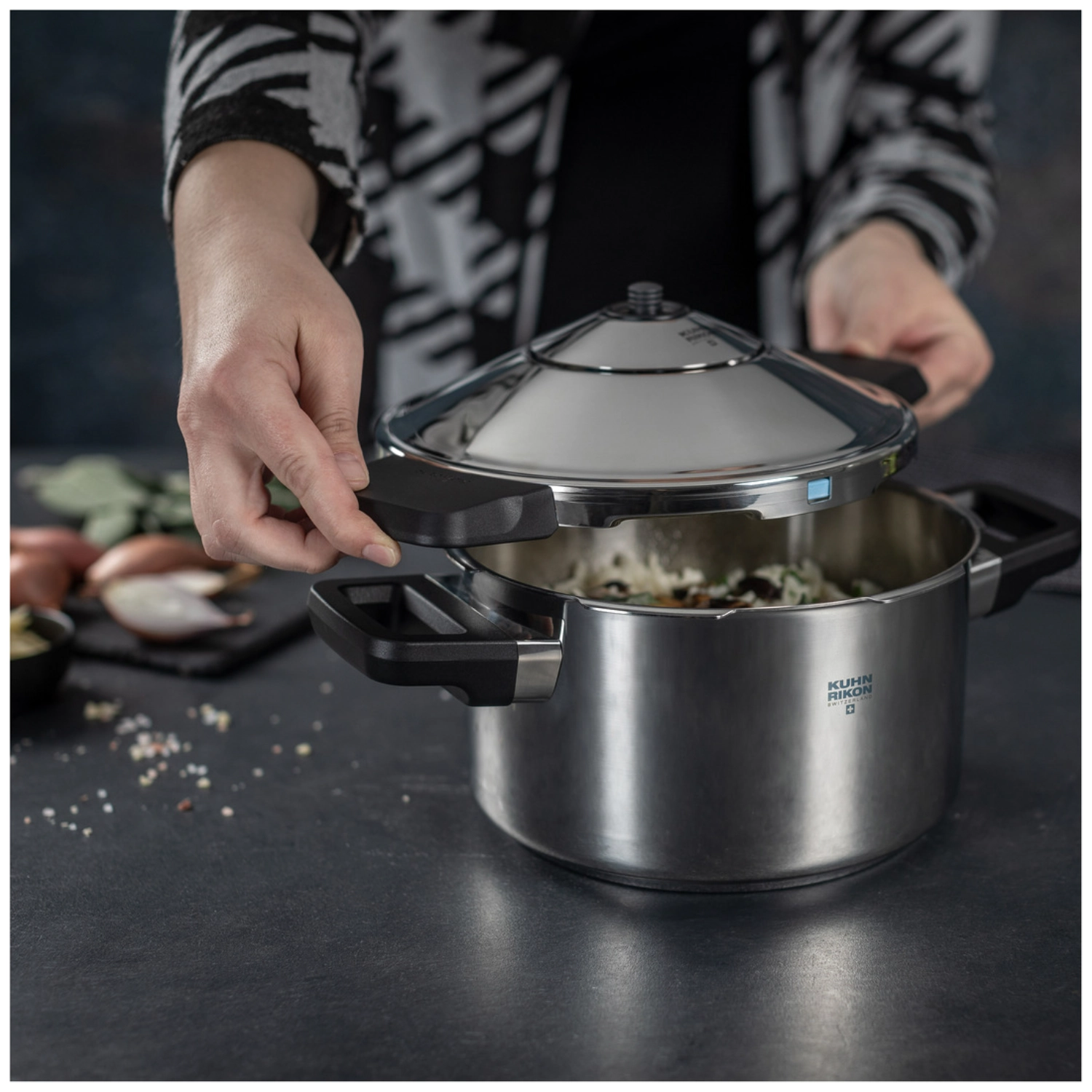 Duromatic Inox Forma à poignées latérales