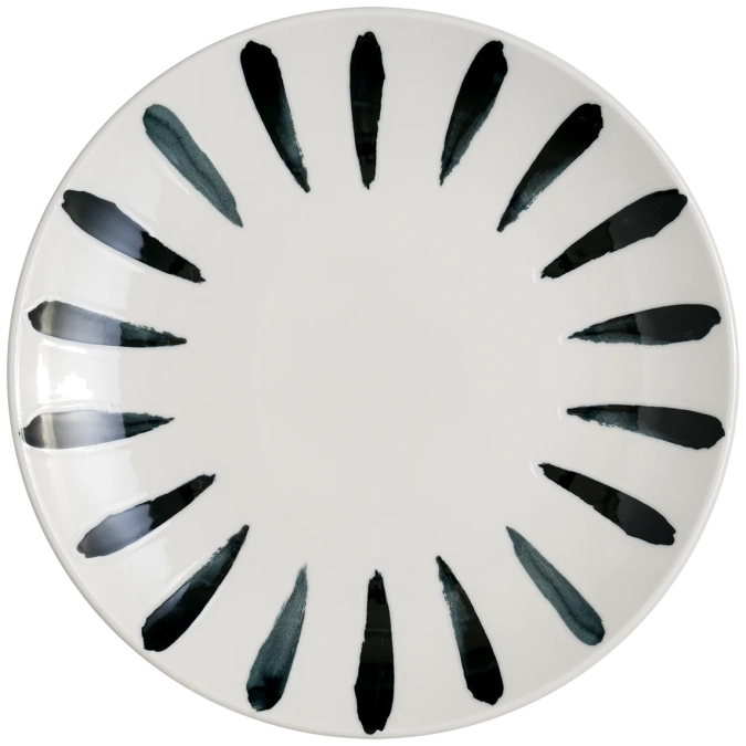 Lavis Black Gourmet Teller flach