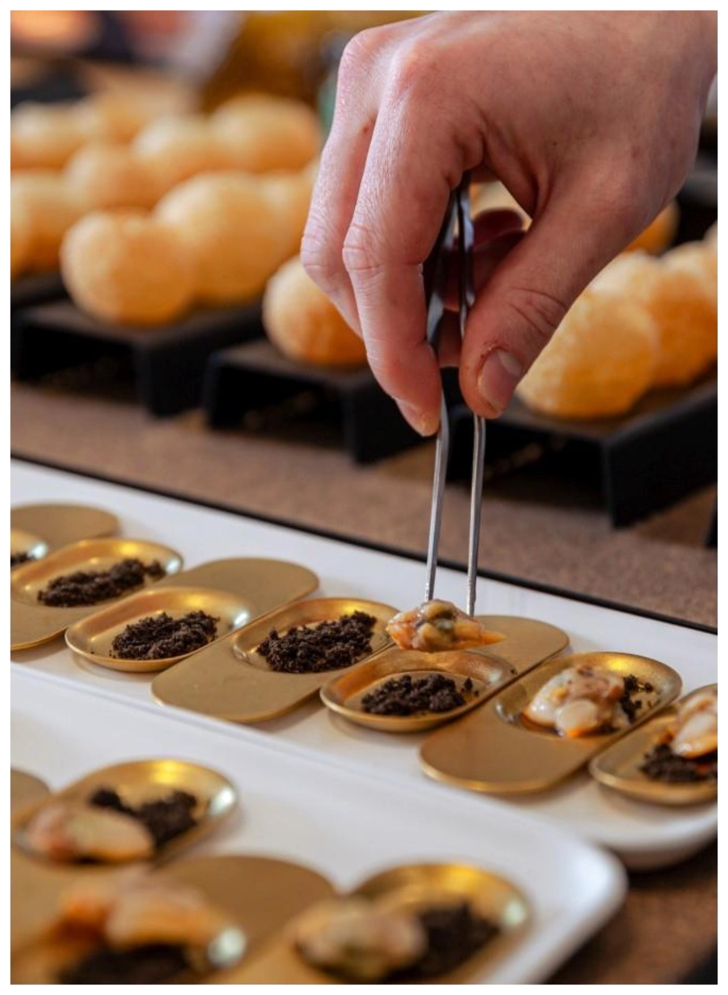 Chef Zange gebogen