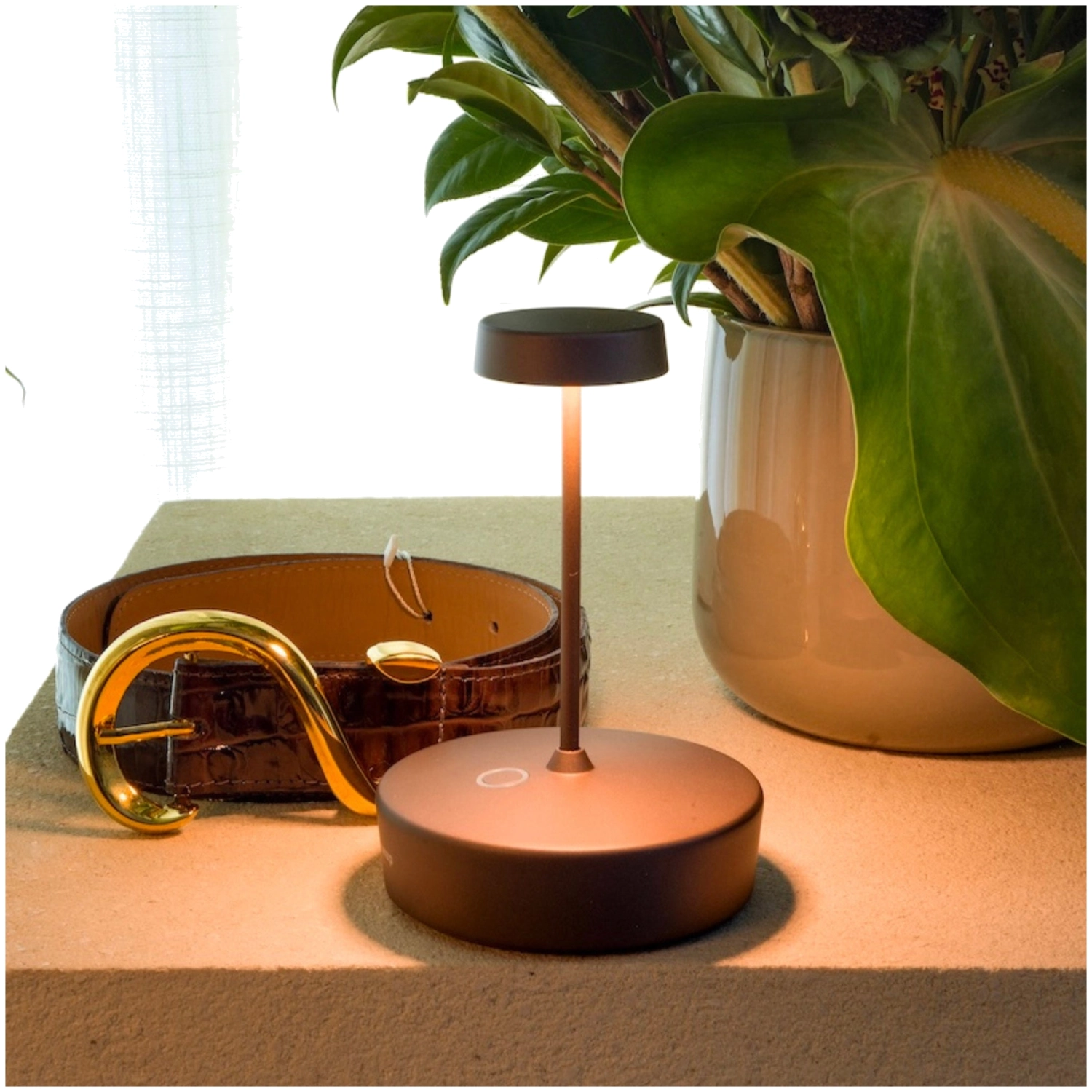 Lampe de table Swap Mini blanche