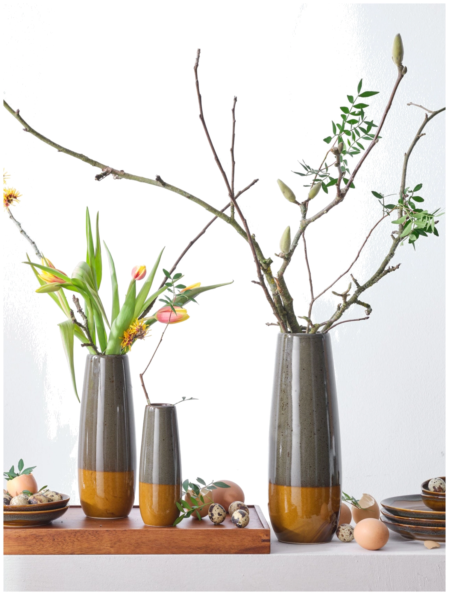 Vase Platino