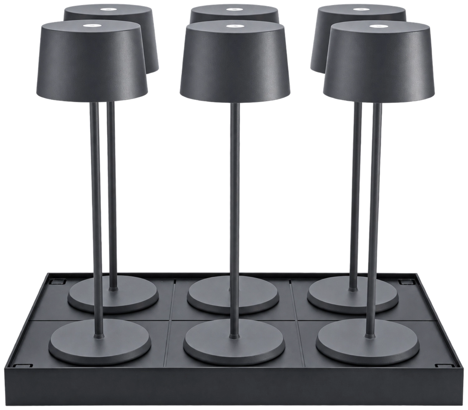 6er Set Olivia Midi Tischlampe