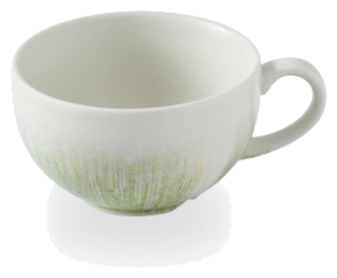 Lyra Green Cappuccino Tasse