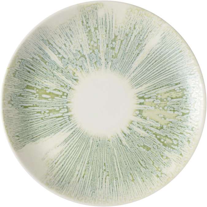 Lyra Green Coupe Teller flach