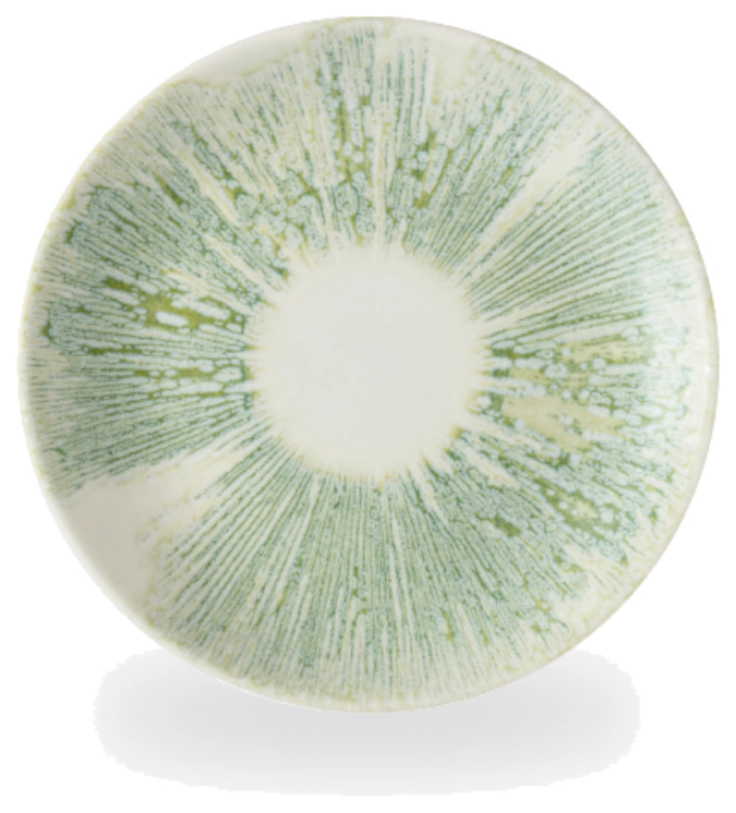Lyra Green Coupe Teller flach