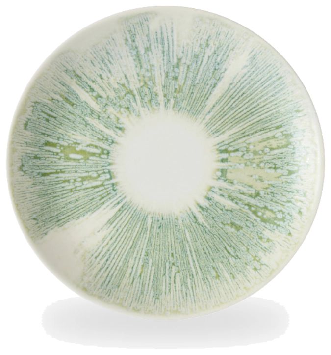 Lyra Green Coupe Teller flach