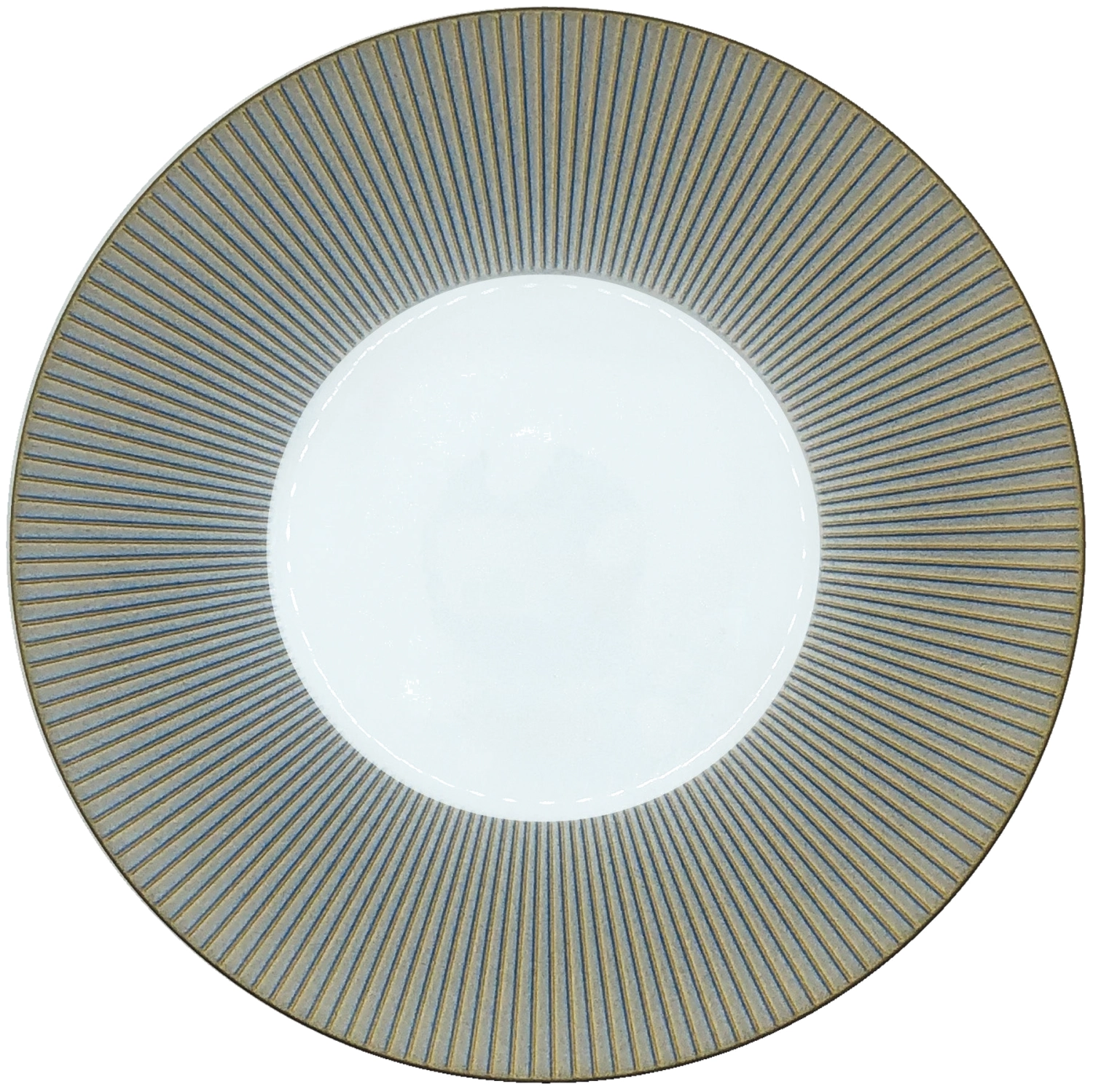Bolero Iridescent assiette à dessert bleue