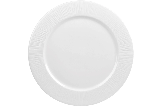 Bamboo Assiette plate drapeau