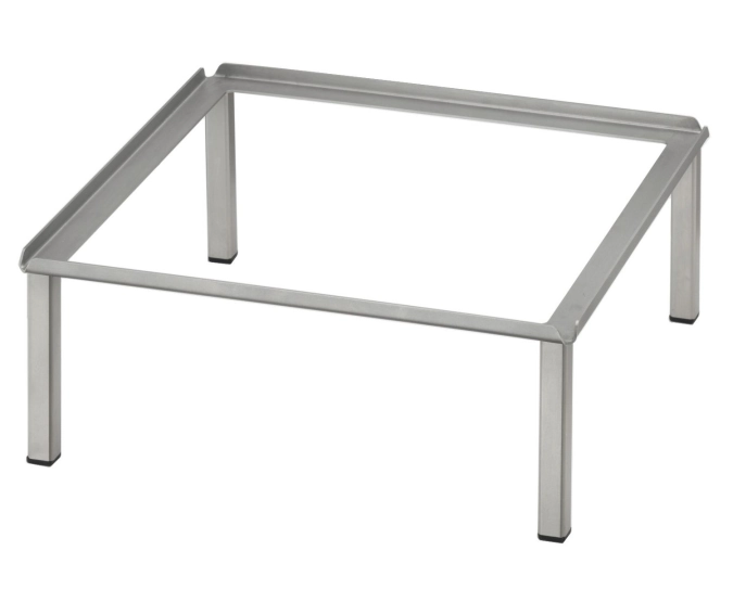 Edelstahlfuss-Rahmen 33x33