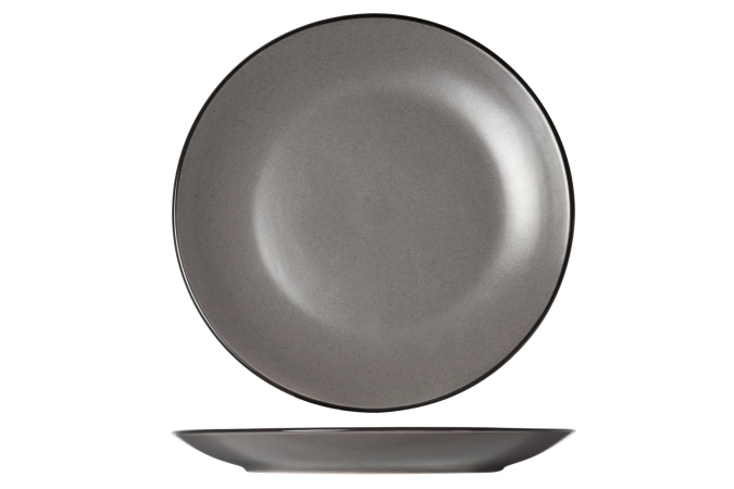Assiette plate Speckle