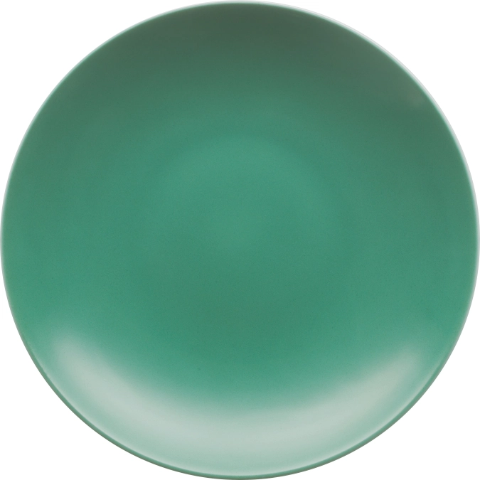 Pottery Jade Teller tief rund coup