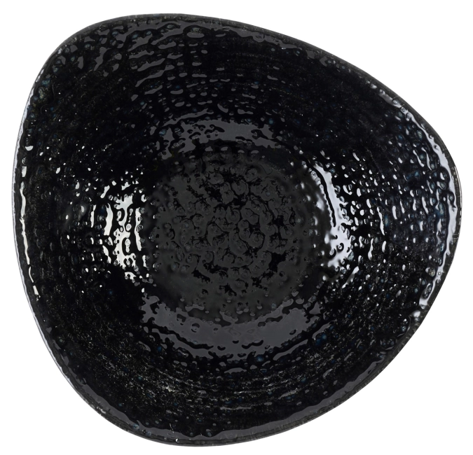 Assiette creuse triangle homespun chroma