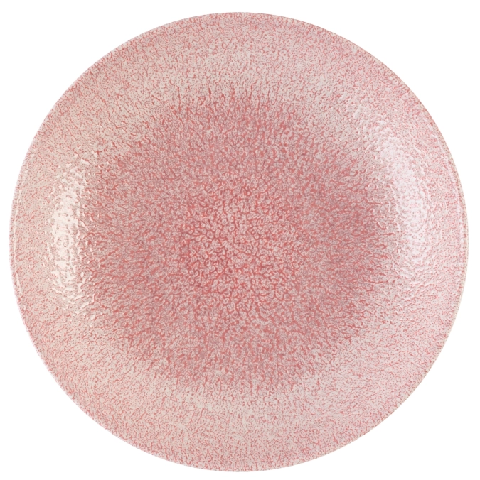 S.P. Raku Pink Quartz Teller Flach Coupe