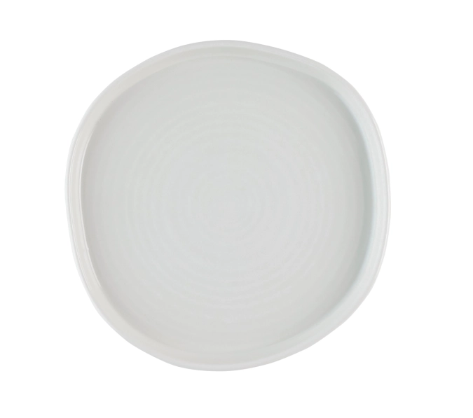 Chefs Plates White Organic Walled