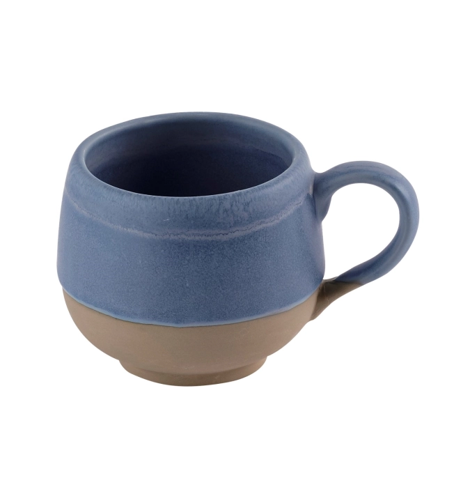Emerge Oslo Blue Cappuccino Tasse