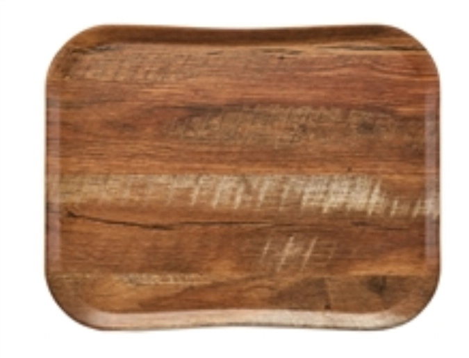 Versa Century Holzoptik Tablett Braun Eiche