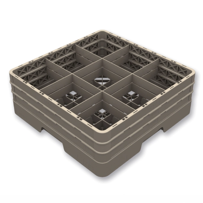 Gläserkorb geschlossen 9 Fächer